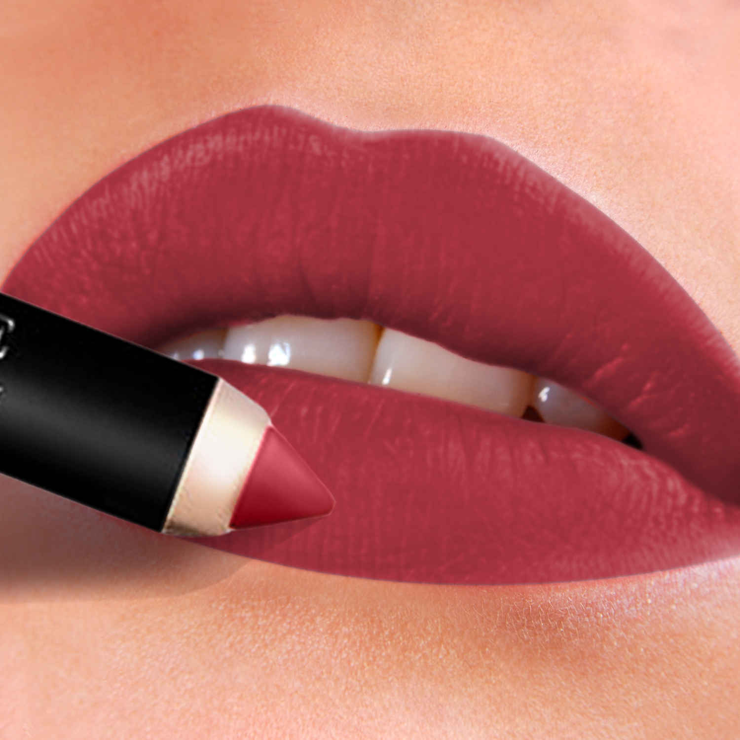 Buy NY Bae Mets Matte Lip Crayon | Satin Texture | Red Mauve | Enriched with Vitamin E - Murderer's Row 33 (2.8 g) - Purplle