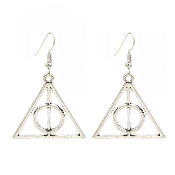 Buy Sukkhi Intricately Triangle Rhodium Plated Earring for Women - E80763 - Purplle