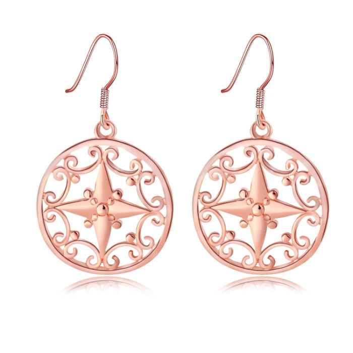 Buy Sukkhi Exclusive  Filigree Pink Gold Plated Earring for Women - E80780 - Purplle