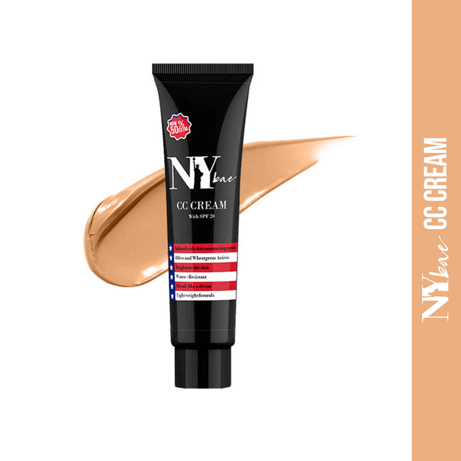 Buy NY Bae CC Cream with SPF 20 - Cookies & Cream Latte 2 (27 g) - Purplle