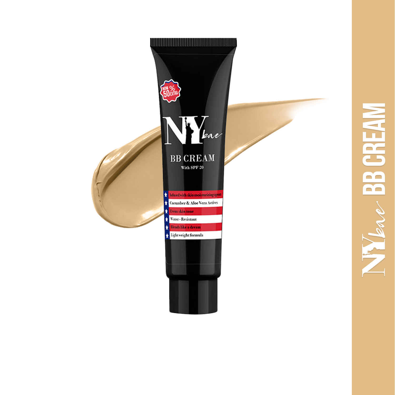 Buy NY Bae BB Cream with SPF 20 - Han’s Warm Honey 5 (27 g) - Purplle