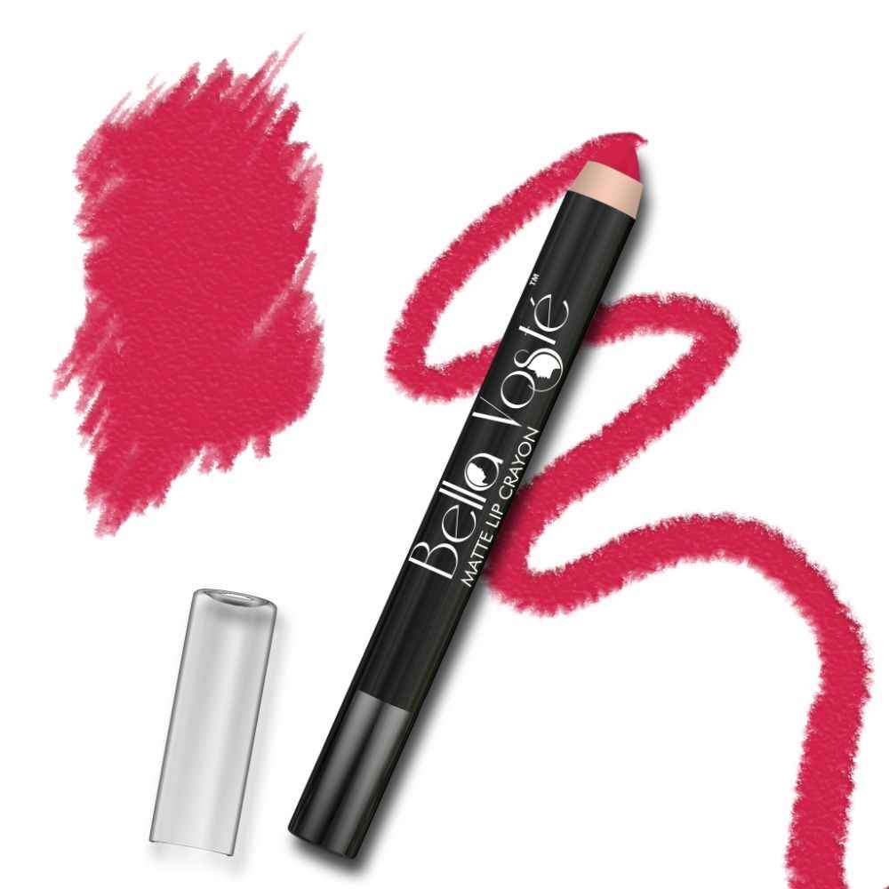 Buy Bella Voste Matte Lip Crayon Setting Fires (06) (2.8 gm)( Sharpenable) - Purplle