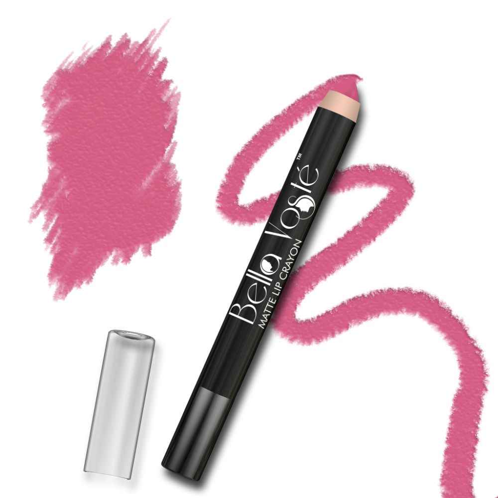 Buy Bella Voste Matte Lip Crayon Rockabye (09) (2.8 gm)( Sharpenable) - Purplle