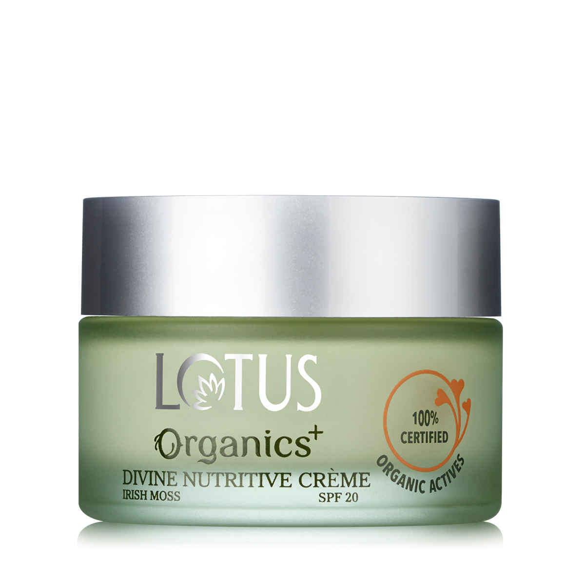 Buy Lotus Organics+ Divine Nutritive Cream | For Skin Repairing & Nourishment | SPF 20 Moisturiser | 50g - Purplle