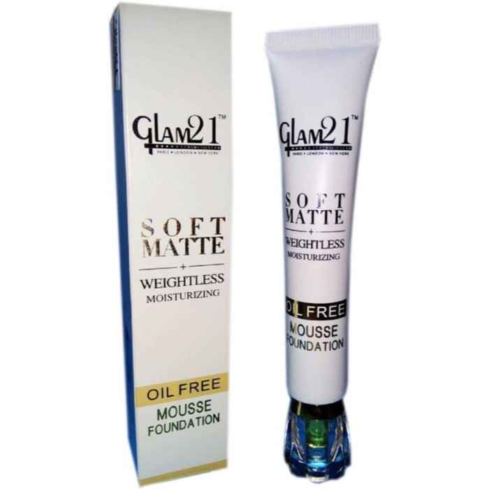 Buy Glam21 Soft Matte Weightless Moisturizing Oil Free Mousse Foundation (F6510) (30 g) - Purplle