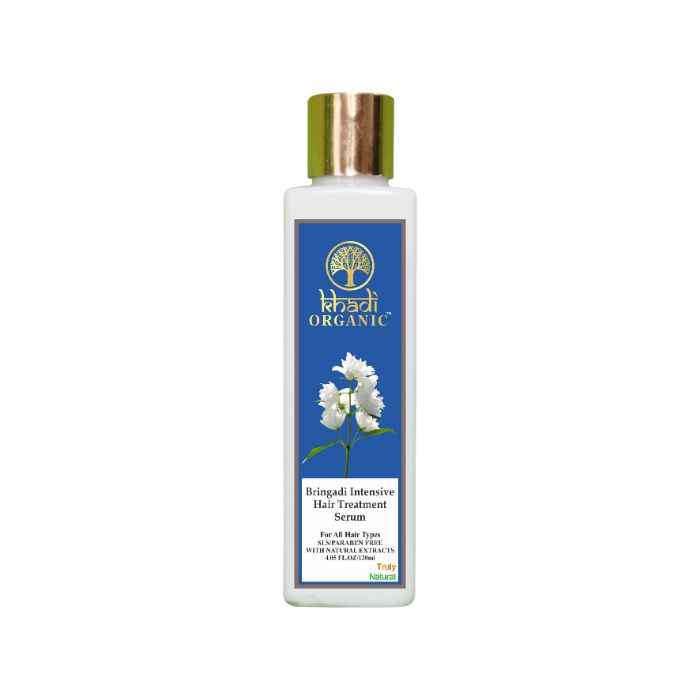 Buy Khadi Organic Bringadi Intensive Hair Treatment Serum (120 ml) - Purplle