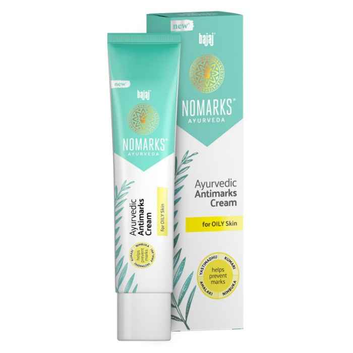 Buy Bajaj Nomarks Ayurvedic Antimarks Cream - Oily Skin (25 g) - Purplle