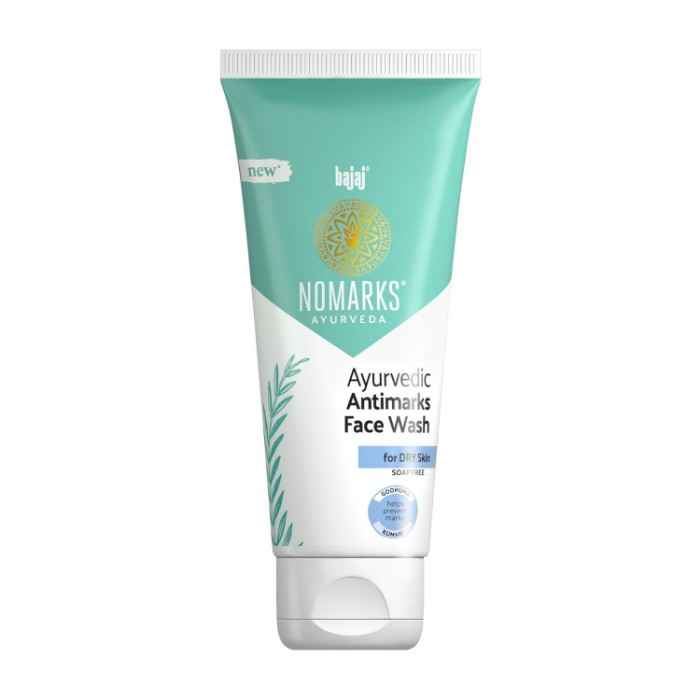 Buy Bajaj Nomarks Ayurvedic Antimarks Facewash for Dry Skin (50 g) - Purplle