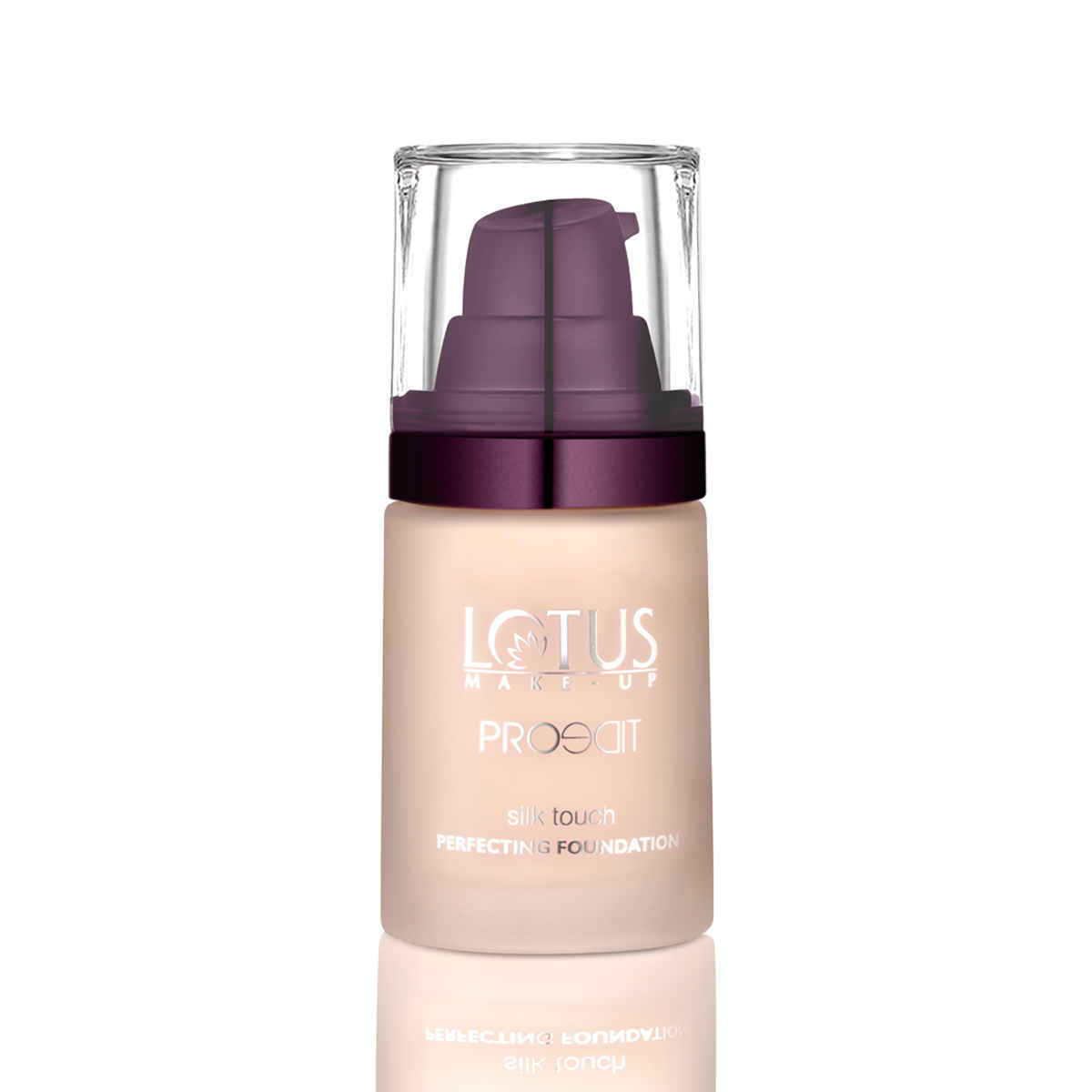 Buy Lotus Make-Up Proedit Silk Touch Perfecting Foundation Porcelain SF01 - Purplle