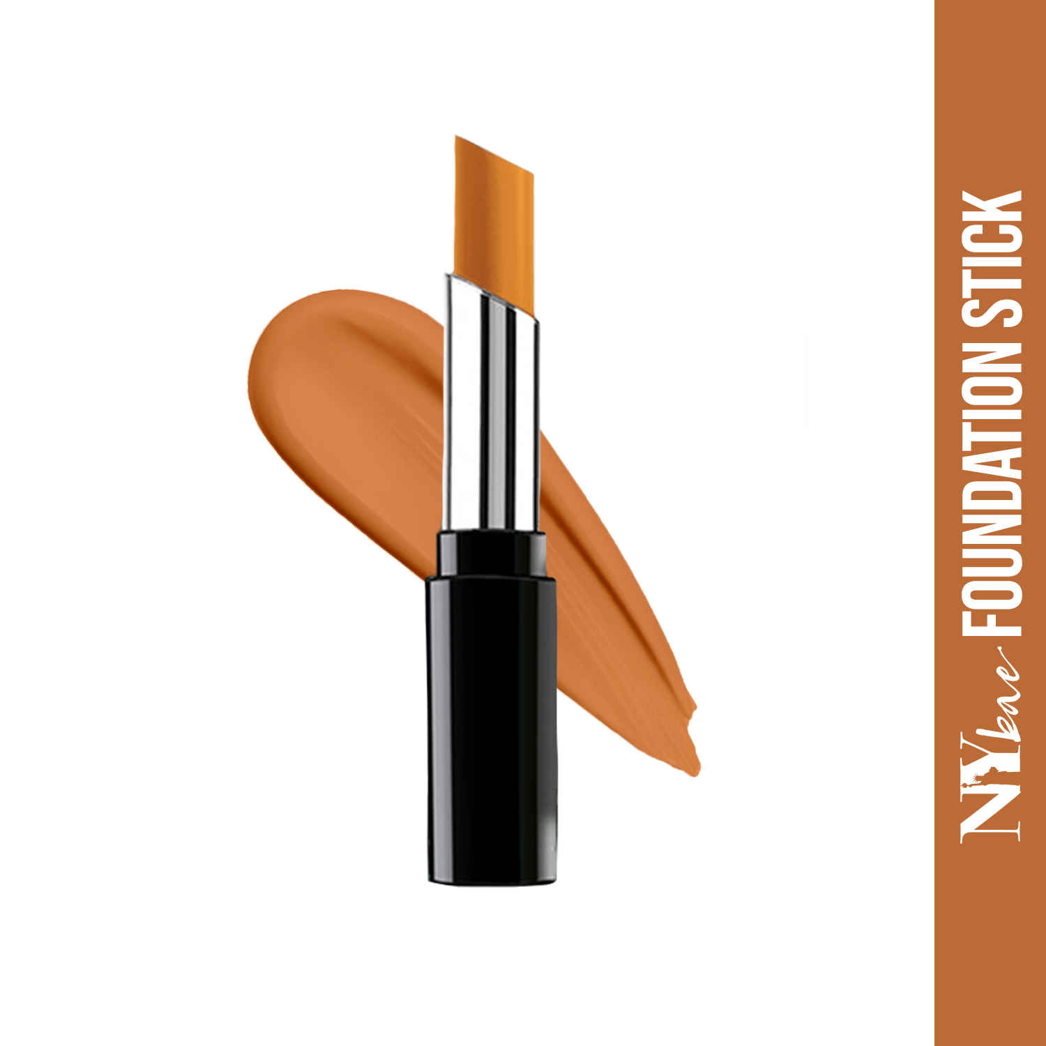 Buy NY Bae Runway Range Almond Oil Infused All In One Stick - Backstage Vibe In Warm Tan 12 | Foundation Concealer Contour Colour Corrector | Dusky Skin | Matte Finish | Enriched with Almond Oil | Covers Imperfections | Cruelty Free - Purplle
