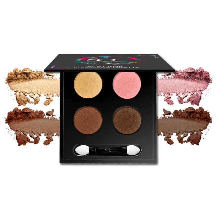 Buy Stay Quirky Eyeshadow Palette Be My Wink|Long Lasting|Shimmer|Paraben & Sulphate Free|Blendable|Intense Pigment|Lightweight- Hey Baby Wink 1 - Purplle