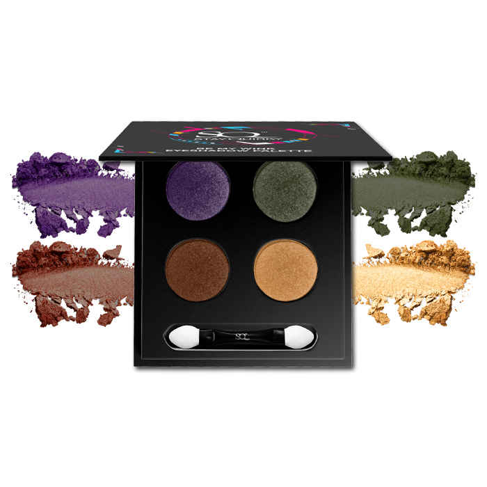 Buy Stay Quirky Eyeshadow Palette Be My Wink|Long Lasting|Shimmer|Paraben & Sulphate Free|Blendable|Intense Pigment|Lightweight - All Eyes On You Wink 4 - Purplle