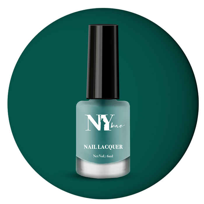 Buy NY Bae Nail Lacquer, Matte, Green, Manhattan's Macaron - Blueberry Macaron (6 ml) - Purplle