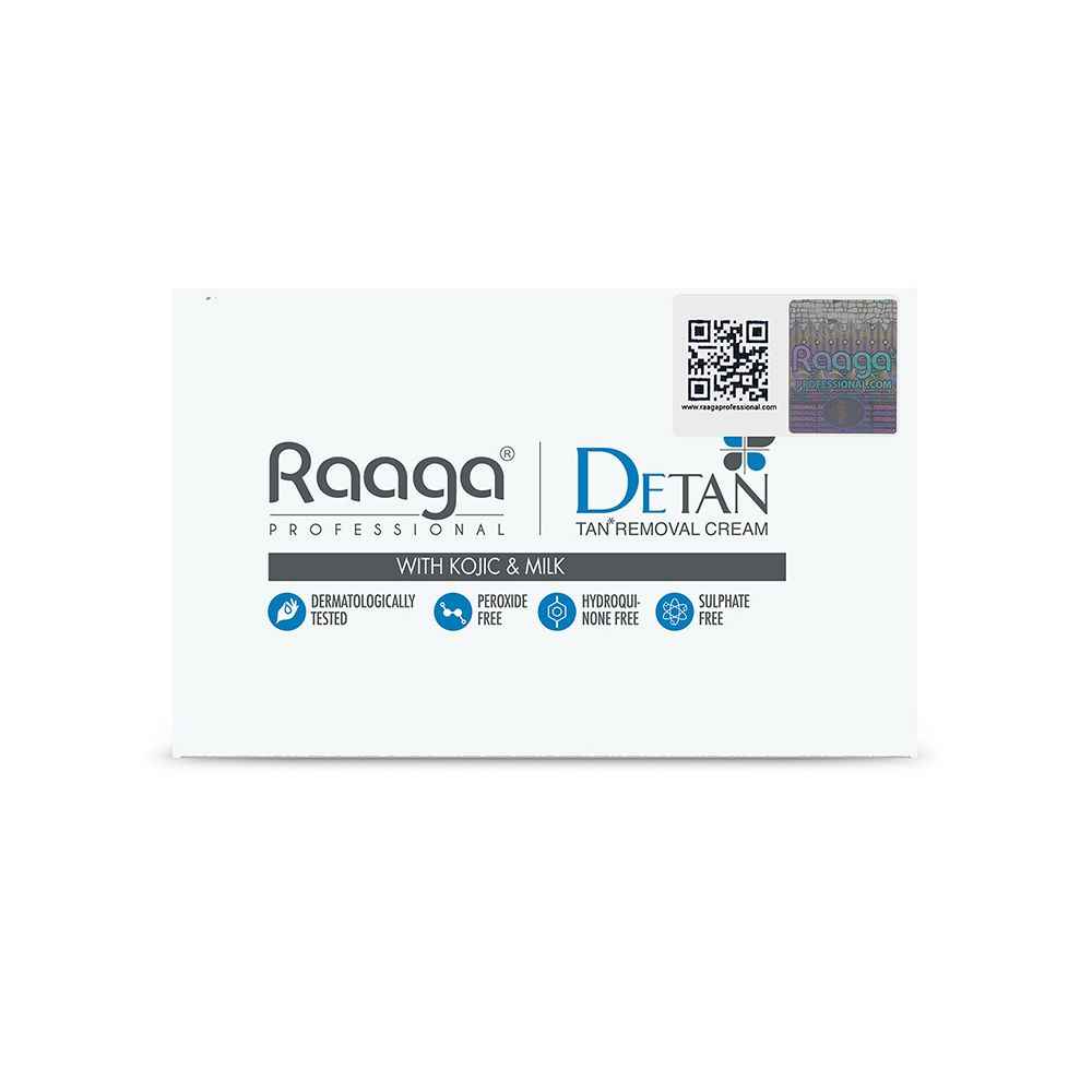 Buy Raaga Professional De Tan Tan Removal Cream (12 g x 6) - Purplle