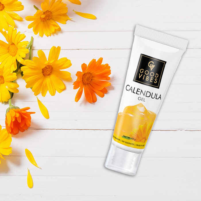 Buy Good Vibes Gel - Calendula- Travel Size (10 gm) - Purplle