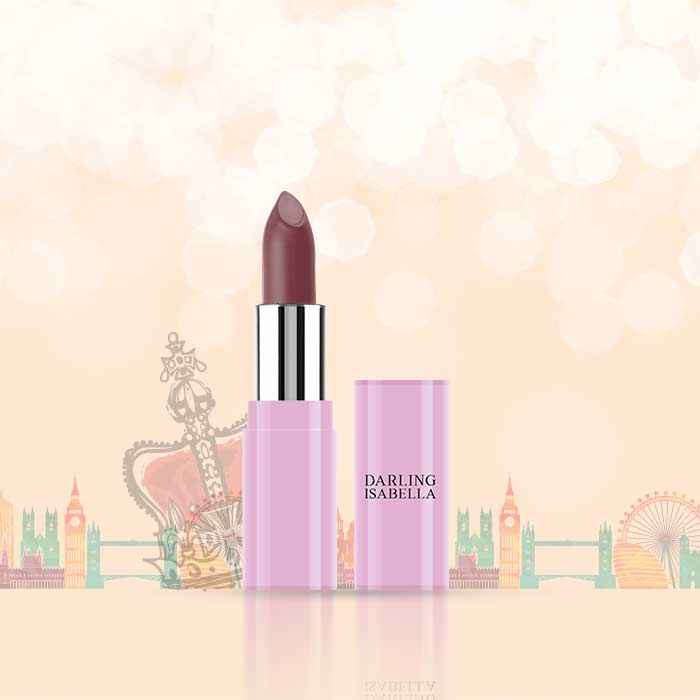 Buy Darling Isabella Matte Lipstick, Brown, Your Highness Rouges - Marvelous Merlot Royalty 14 (4.3 gm) - Purplle