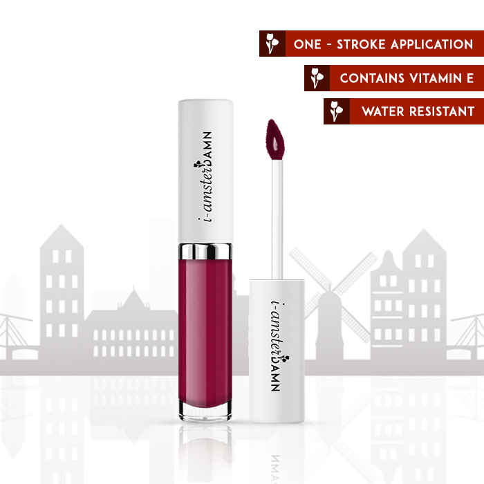 Buy I-AmsterDAMN Liquid Lipstick, Matte, Pink, Tulips for Perfect Love - Pink One and Only 10 (3.7 ml) - Purplle