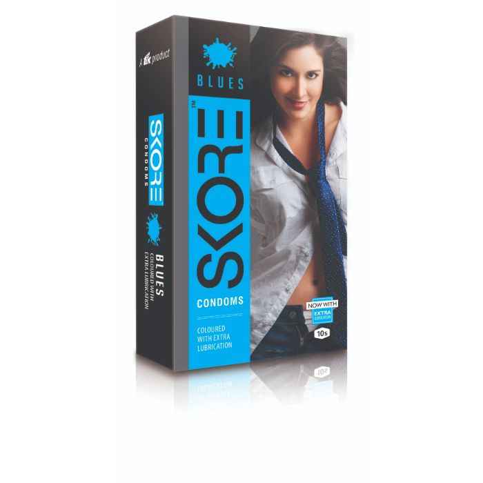Buy Skore Blues 10's with Xtra Lubrication - Purplle