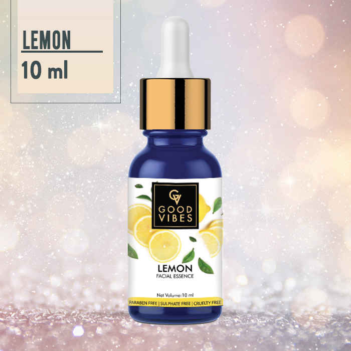 Buy Good Vibes Facial Essence - Lemon (10 ml) - Purplle