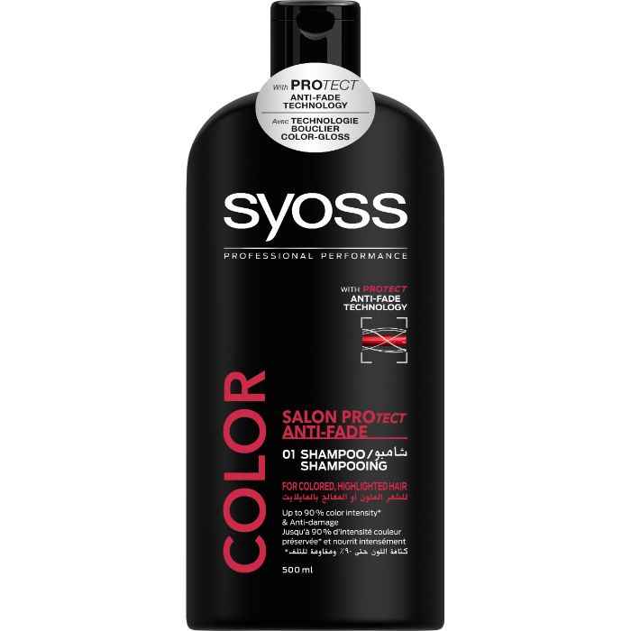 Buy Schwarzkopf Syoss Color Salon Protect Anti Fade 01 Shampoo (500 ml) - Purplle
