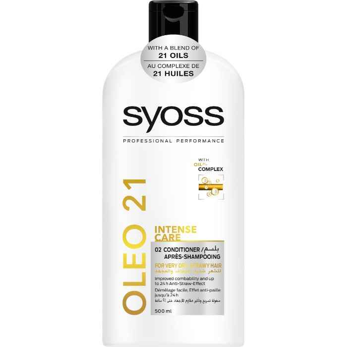 Buy Schwarzkopf Syoss Oleo 21 Intense Care 02 Conditioner (500 ml) - Purplle