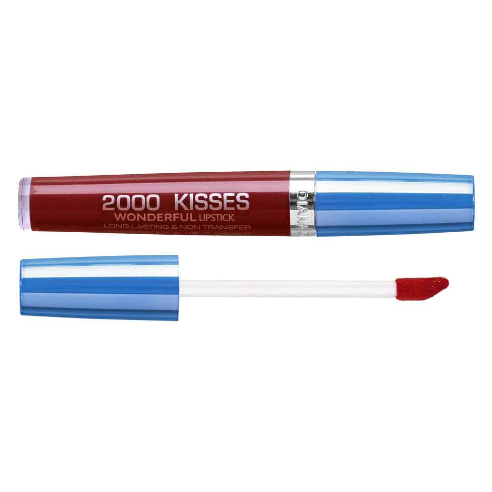 Buy Diana Of London 2000 Kisses Wonderful Lipstick-10 Red Rose (8 ml) - Purplle