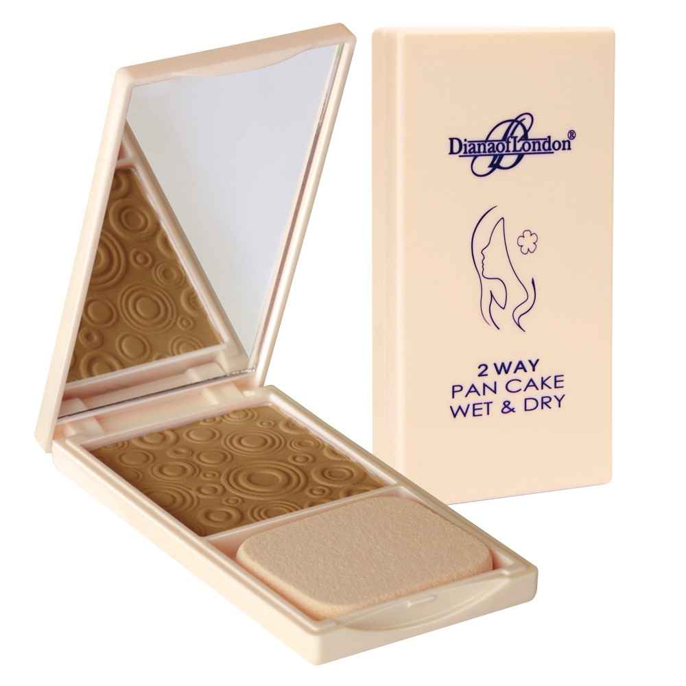 Buy Diana Of London 2 Way Pan Cake Powder - 116 Golden Brown (9 g) - Purplle