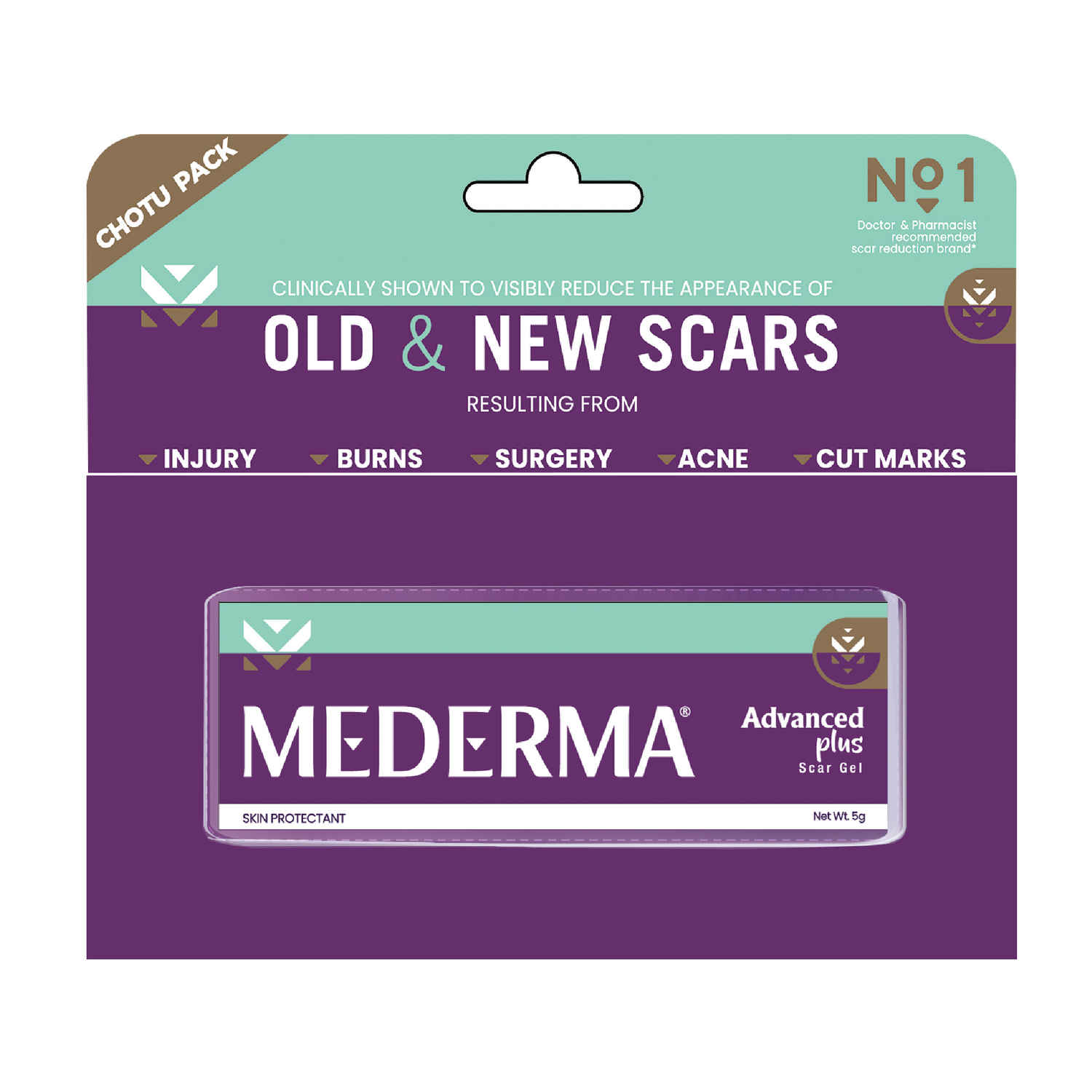 Buy Mederma Advanced Plus Scar Gel (5 g) - Purplle