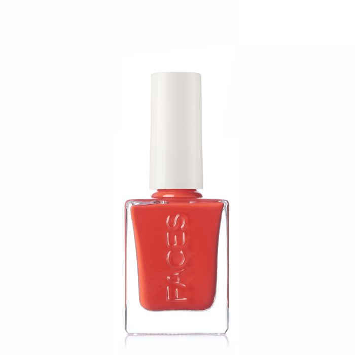 Buy Faces Canada Hi Shine Nail Enamel - Red Coral 214 (9 ml) - Purplle