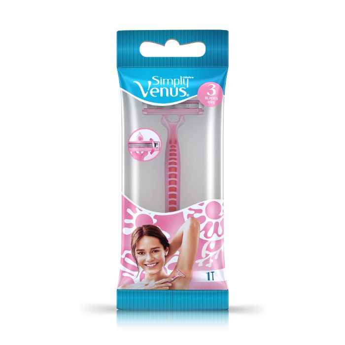 Buy Gillette Simply Venus 3 Hair Removal Razors for Women - Purplle