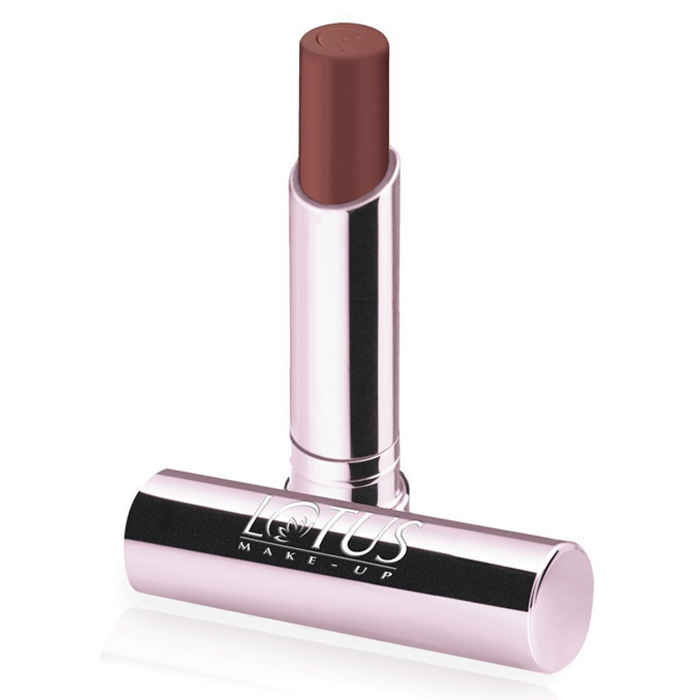 Buy Lotus Herbals EcoStay Lip Colour Bubbly Nude (4.2 g) - Purplle