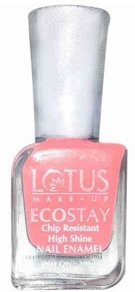Buy Lotus Herbals EcoStay Nail Enamels Russian Pink (10 ml) - Purplle