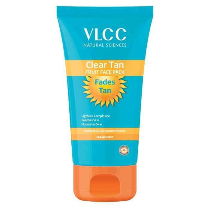 Buy VLCC Clear Tan Fruit Face Pack (85 g) - Purplle
