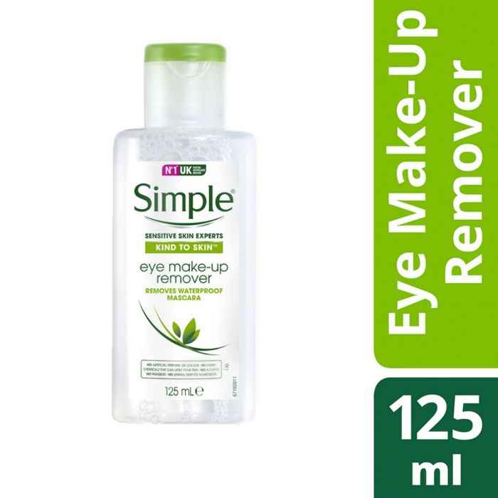 Buy Simple Kind To Skin Eye Make-up Remover, (125 ml) - Purplle