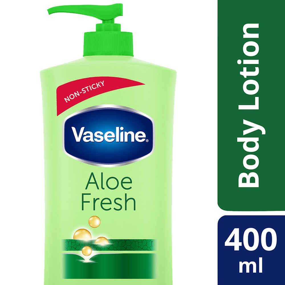 Buy Vaseline Intensive Care Aloe Soothe Body Lotion (400 ml) - Purplle