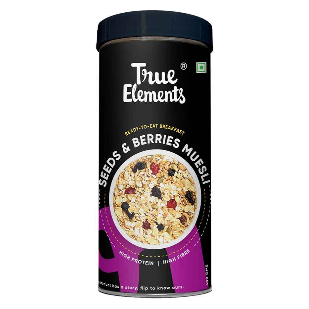 Buy True Elements Seeds And Berries Muesli (400 g) - Purplle