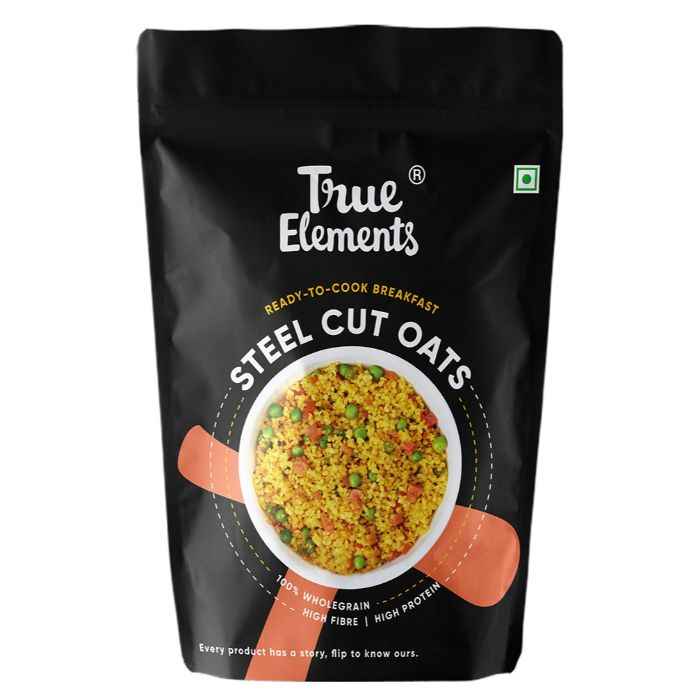 Buy True Elements Steel Cut Oats Gluten Free (500 g) - Purplle