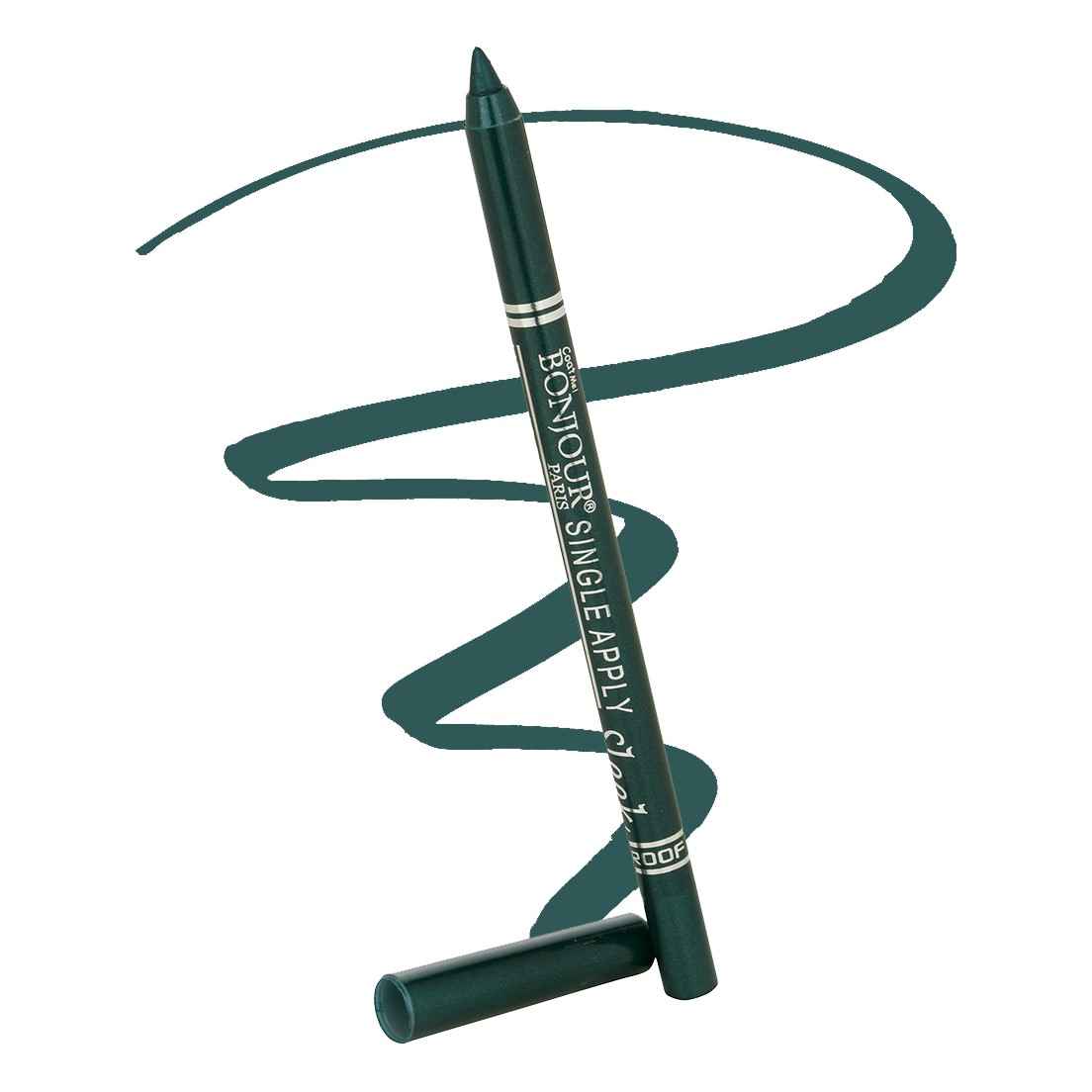 Buy Bonjour Paris Coat me Metallic Effect Eye Pencil cum Eye Shadow Water Proof, Glaze Green (1.8 g) - Purplle