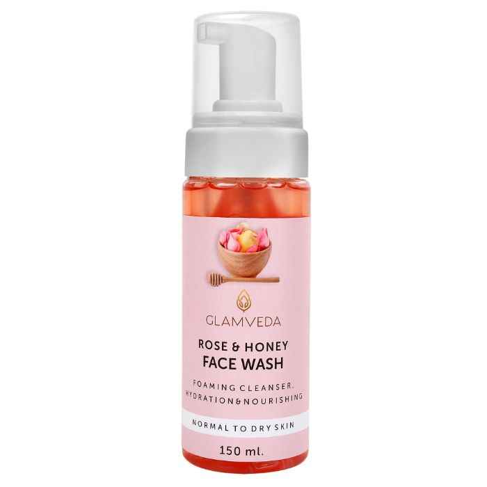 Buy Glamveda Rose & Honey Hydrating Face Wash (150 ml) - Purplle