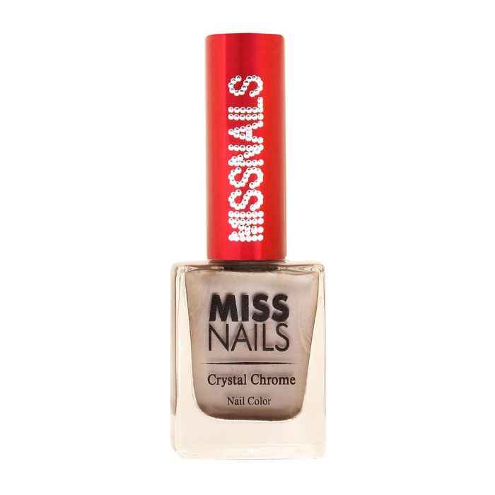 Buy Miss Nails Nail Paint Chrome8 Electric Iron (10 ml) - Purplle