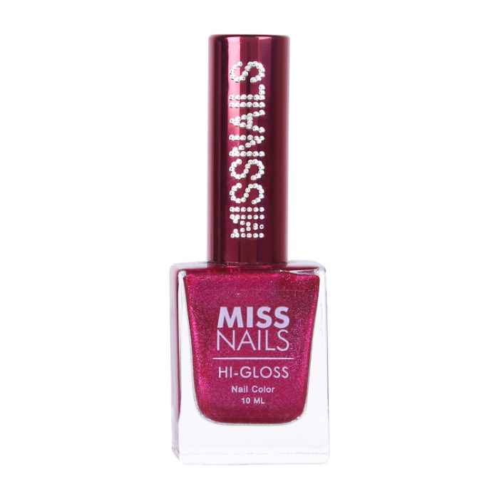 Buy Miss Nails Nail Paint Hi-Gloss 41 Pink Queen (10 ml) - Purplle