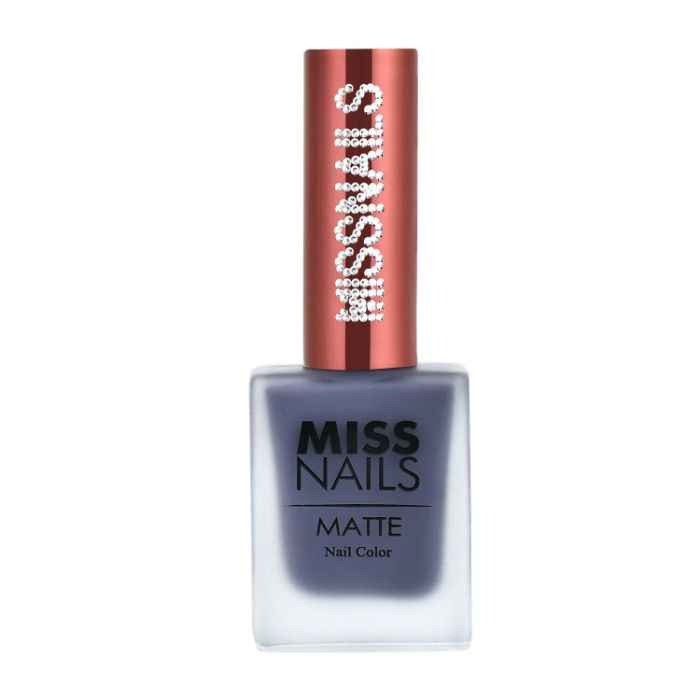 Buy Miss Nails Nail Paint Matte 05 Grey Goose (10 ml) - Purplle