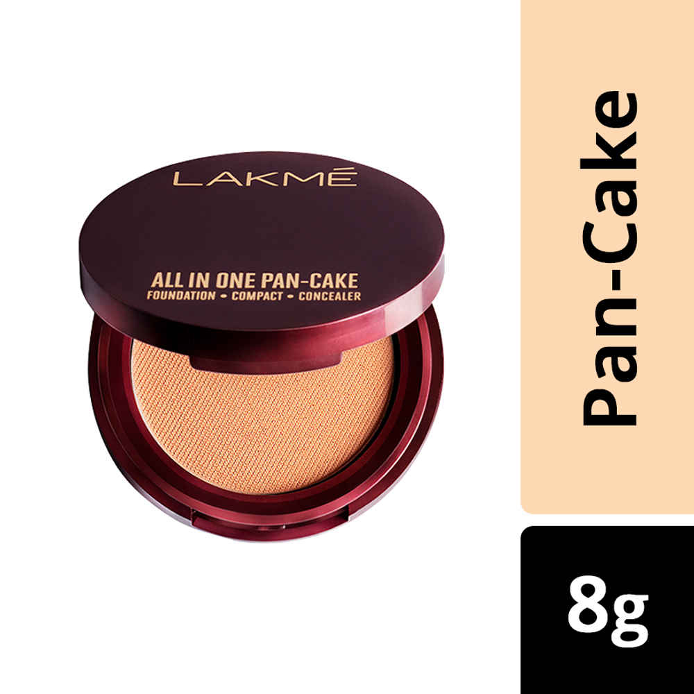Buy Lakme All In One Pan-Cake - Natural Pearl (8 g) - Purplle