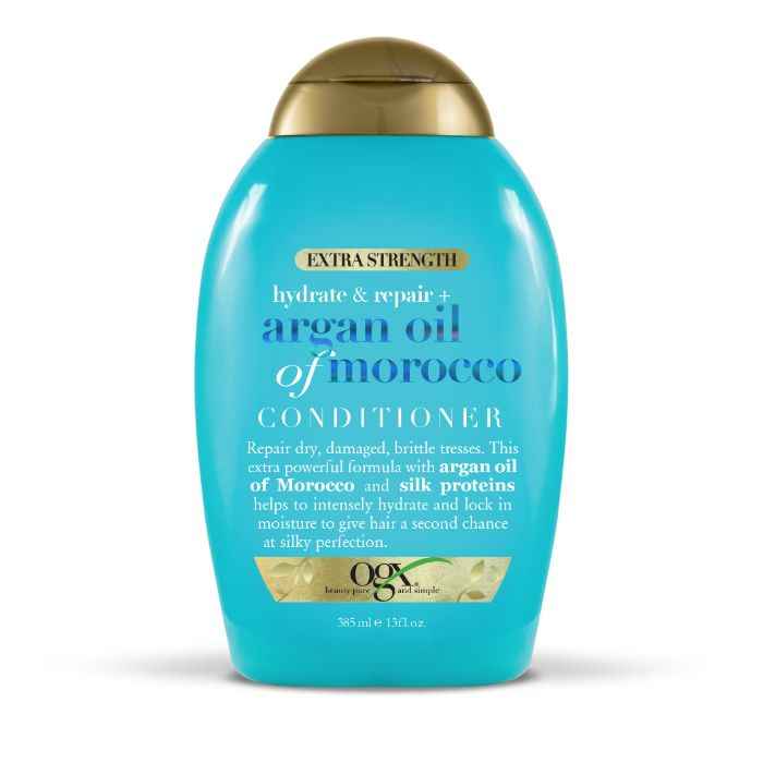 Buy OGX Extra Strength Hydrate & Repair Argan Oil Of Morocco Conditioner (385 ml) - Purplle