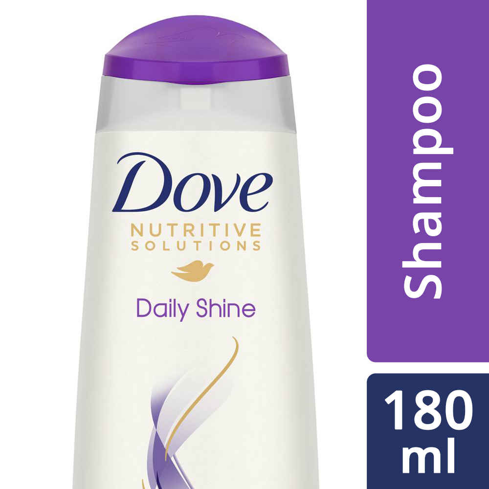Buy Dove Daily Shine Shampoo (180 ml) - Purplle