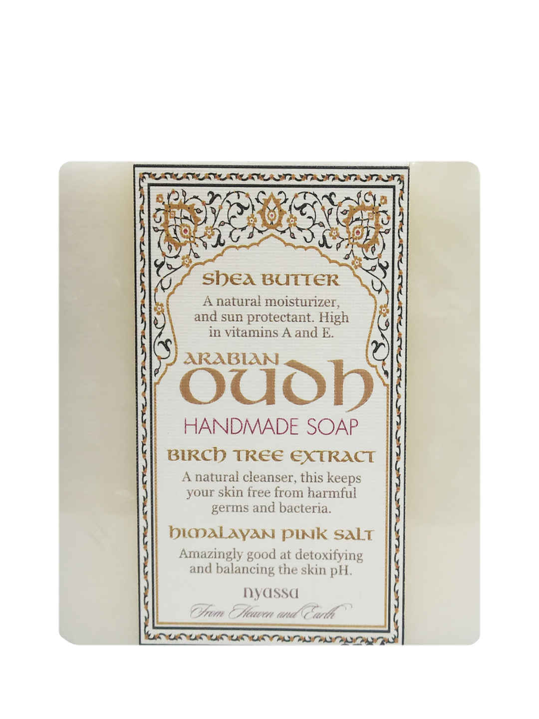 Buy Nyassa Handmade Soap - Arabian Oudh (150 g) - Purplle