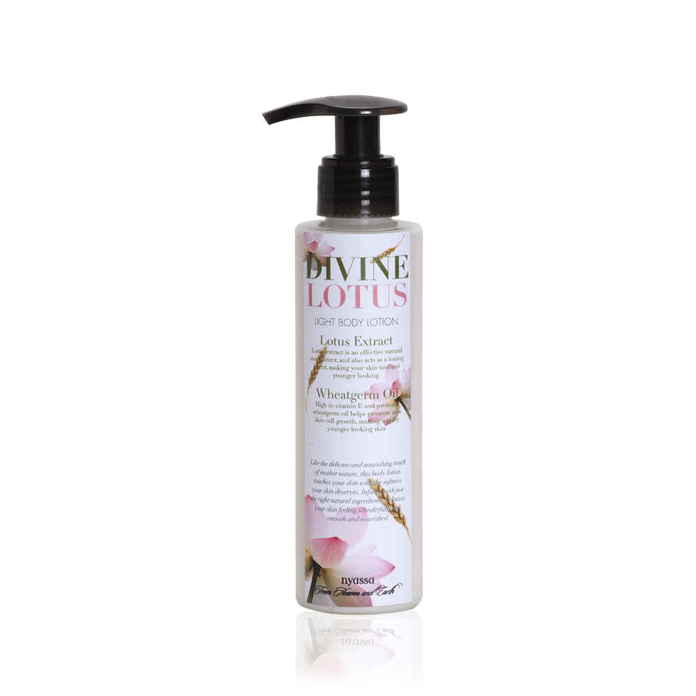 Buy Nyassa Light Body Lotion - Divine Lotus (145 ml) - Purplle