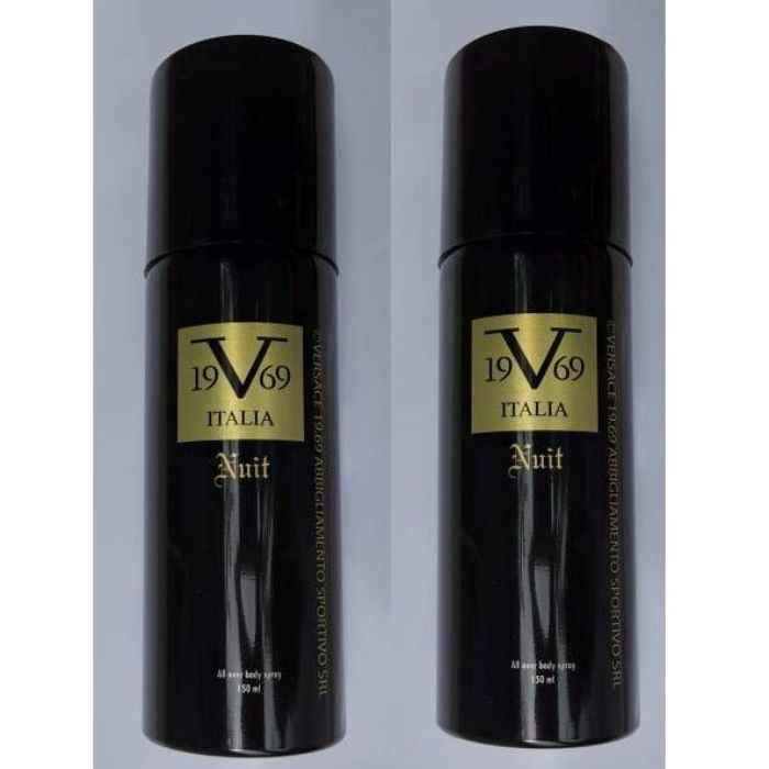 Buy Versace 1969 Italia Nuit Perfumed Body Spray (Gender Free) (150 ml) each - Purplle