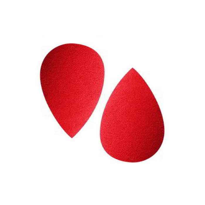Buy PAC Mini Sponge Set (Water Drop) (Red) (2 Pc) - Purplle