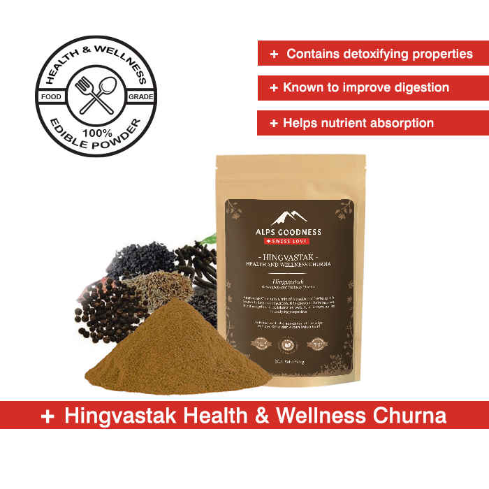 Buy Alps Goodness Health & Wellness Supplement Powder - Hingvastak (50 gm) to Enhance Overall Well-Being - Purplle